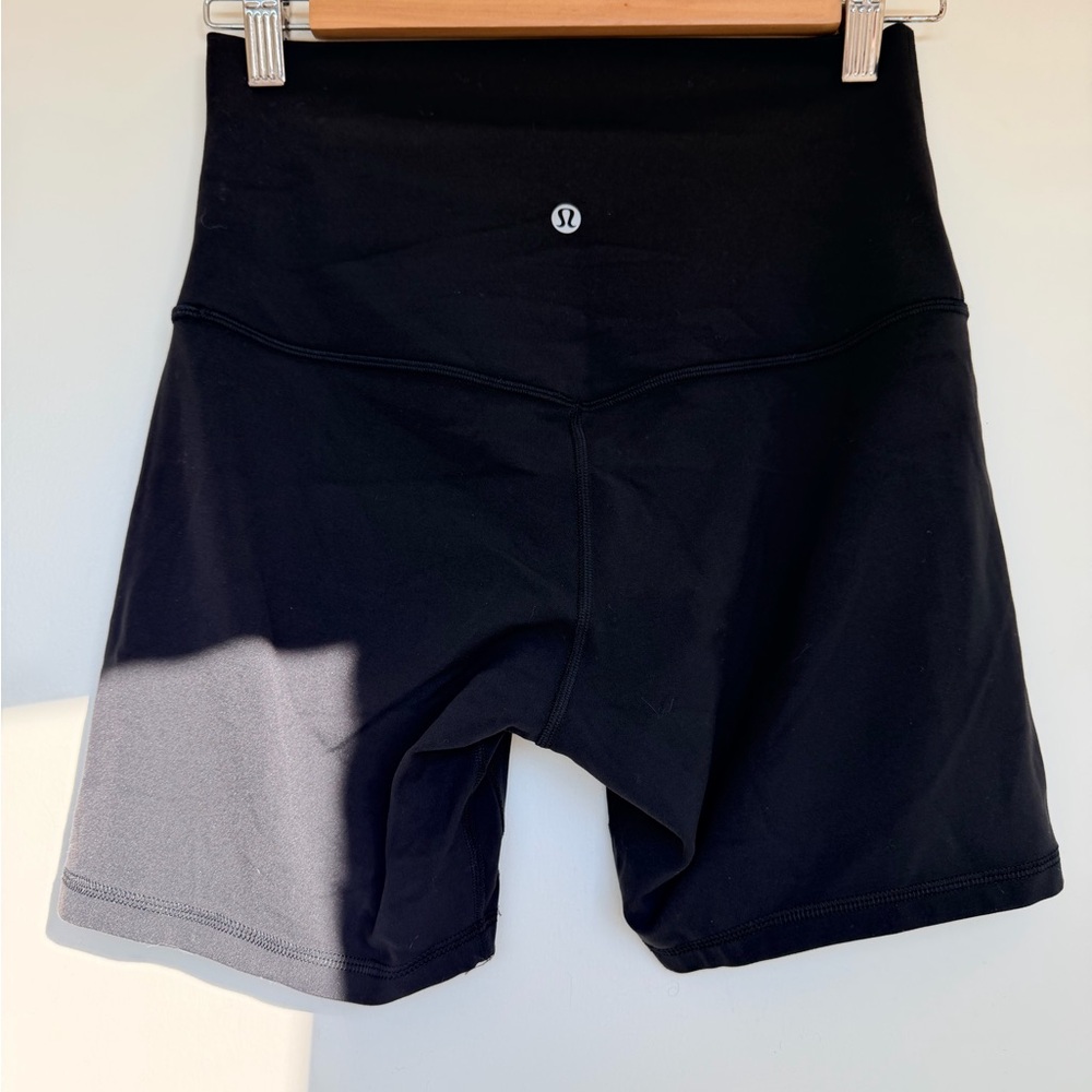 lululemon athletica Women's align high rise Black Bike Shorts